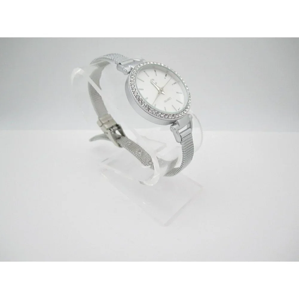 Women Charming Charlie Quartz WR Analog 34mm Dial Causal Round Watch (G413)